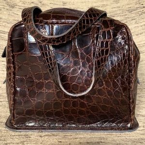 TARDINI genuine ALLIGATOR bag